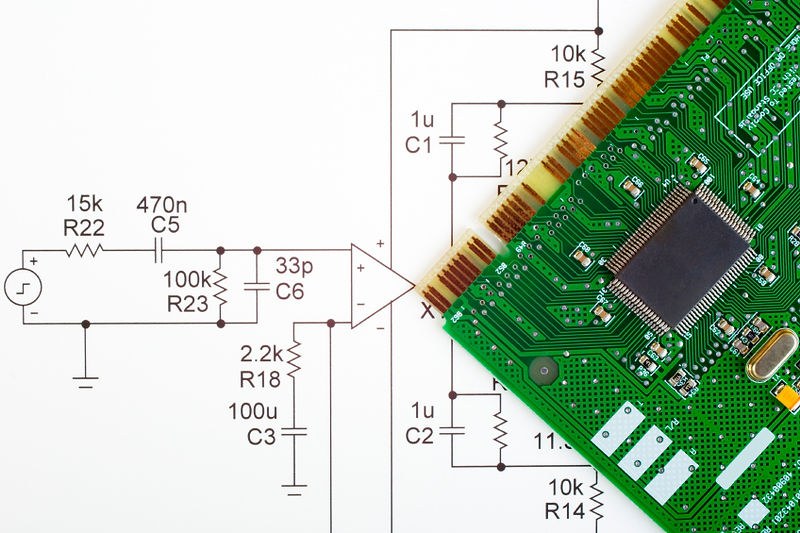 Printed circuit assembly under design review